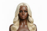 lace wig straight 1b