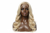 #613 Body Wave 4x4  Transparent Closure Lace Wig 180% Density